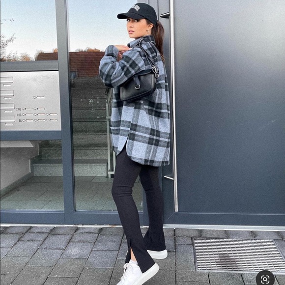 H&M Jackets & Blazers - H&M shirt jacket shacket